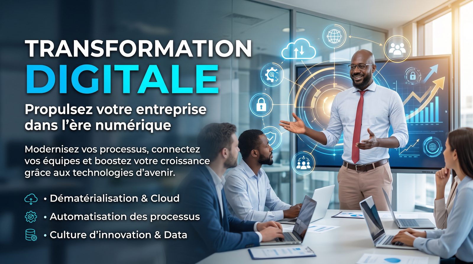 Transformation digitale intégrée des entreprises